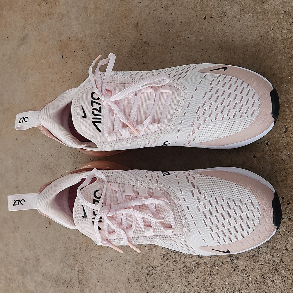 Nike women’s air max 270 soft pink size 8  [AH6789-604] Price Final - Picture 7 of 13